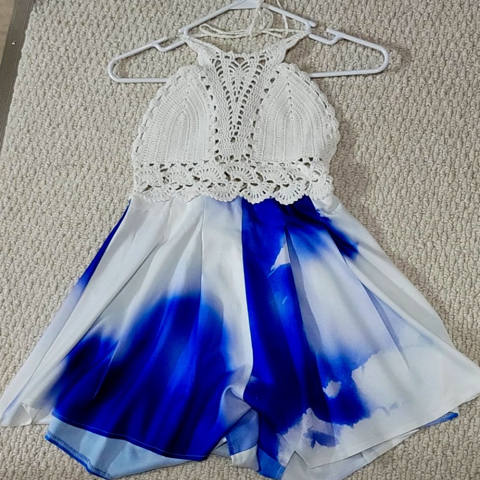 Cloudy Romper